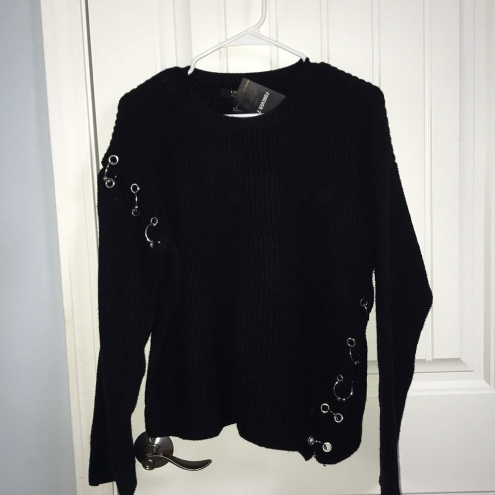 Black sweater